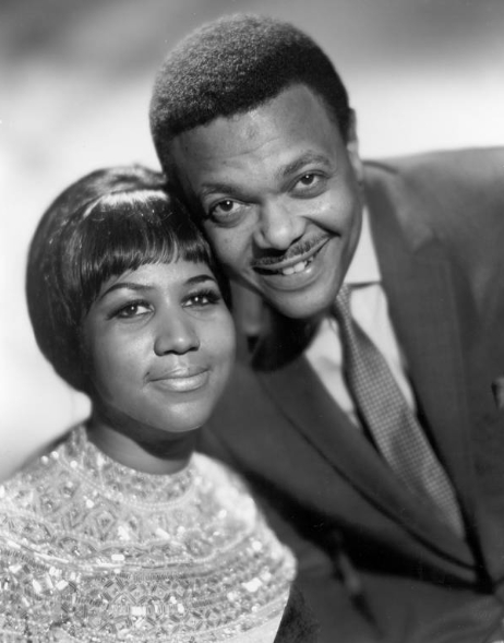 Aretha Franklin and her husband, Ted White