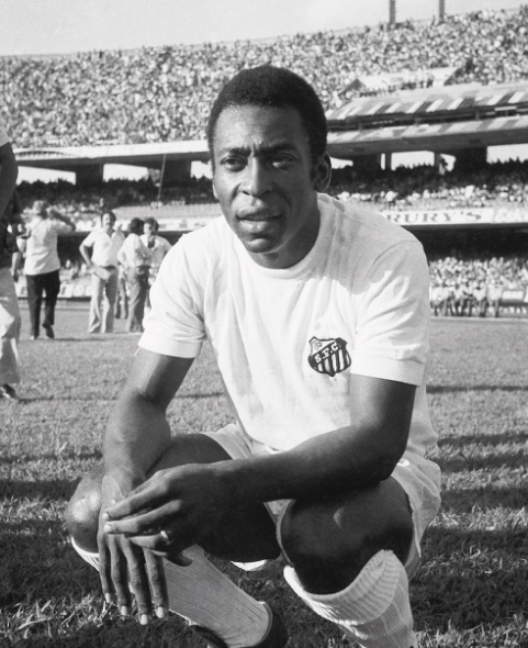 Pele initially played with the team, Santos FC