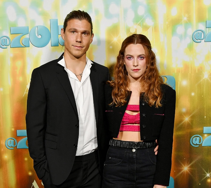 Ben Smith-Peterson and his wife, Riley Keough