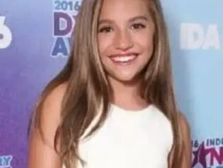 The famous celebrity step sister of Maddie Ziegler, Michele Gisoni